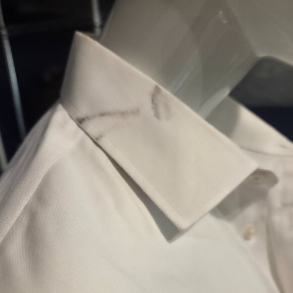 Tommy Hilfiger THFlex Collar Athletic fit stretch Medium 34/35 Neck 15.5See pics - Picture 5 of 7